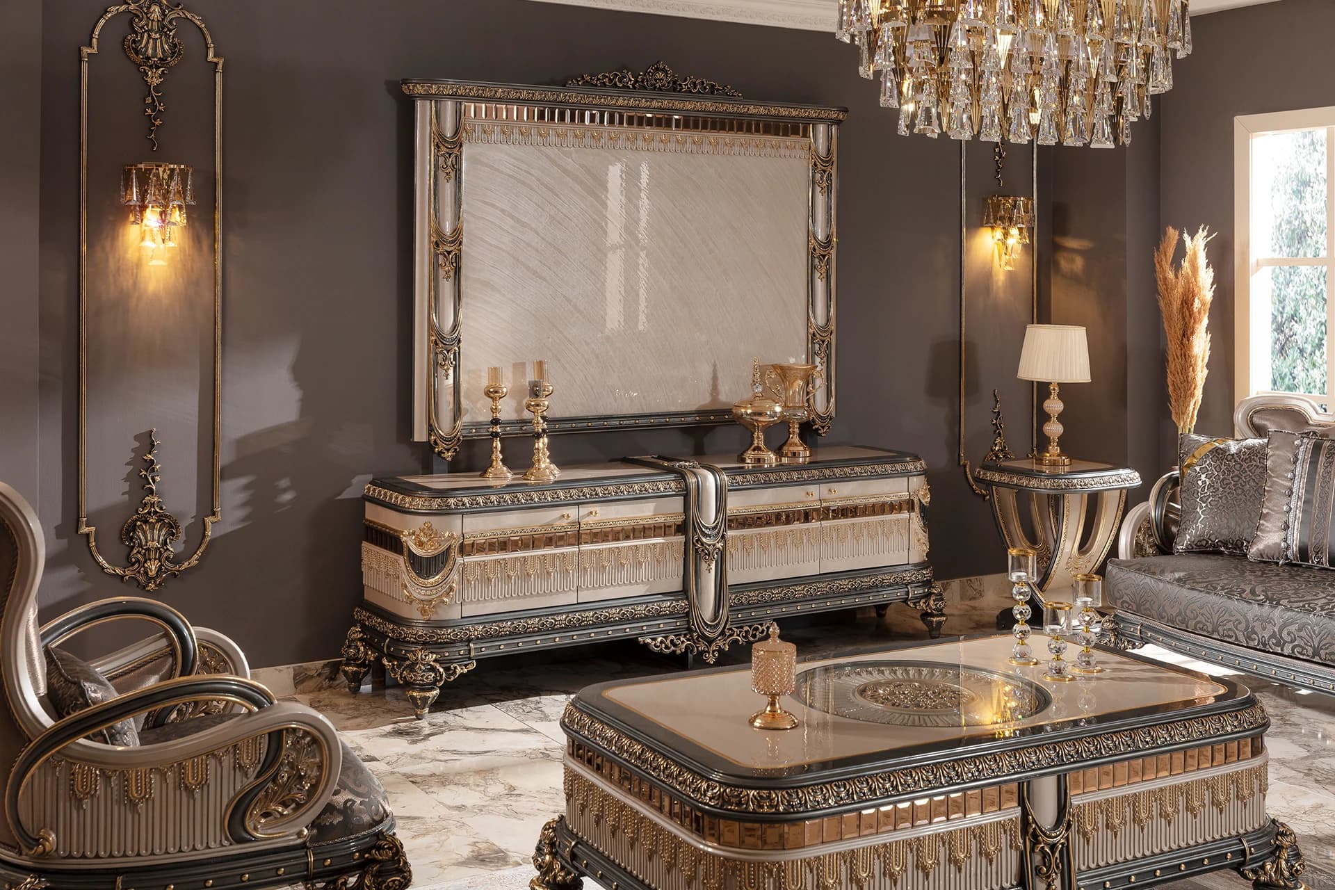 Pasa Mink Sofa Set 15