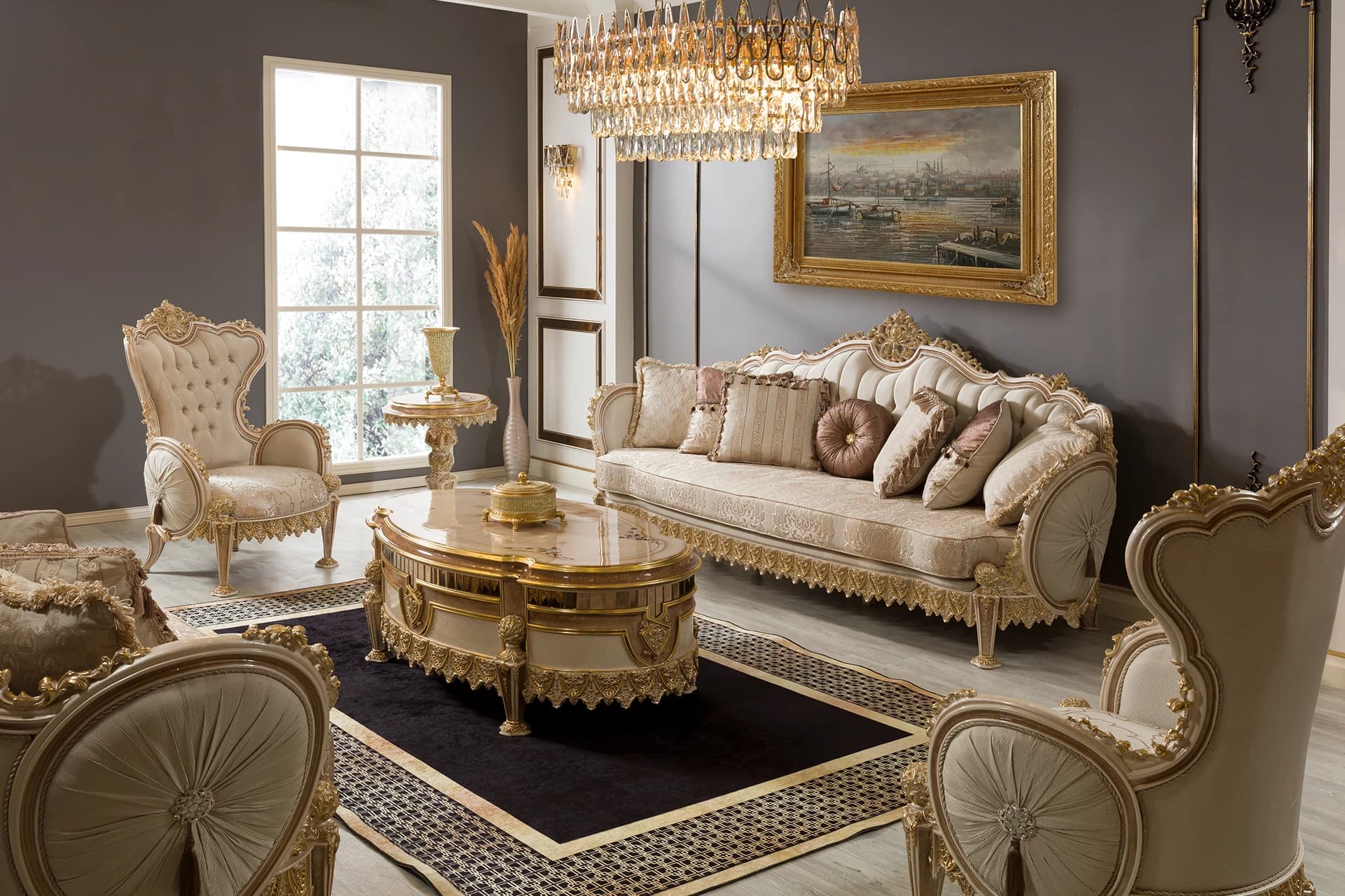 Hunkar Sofa Set 1