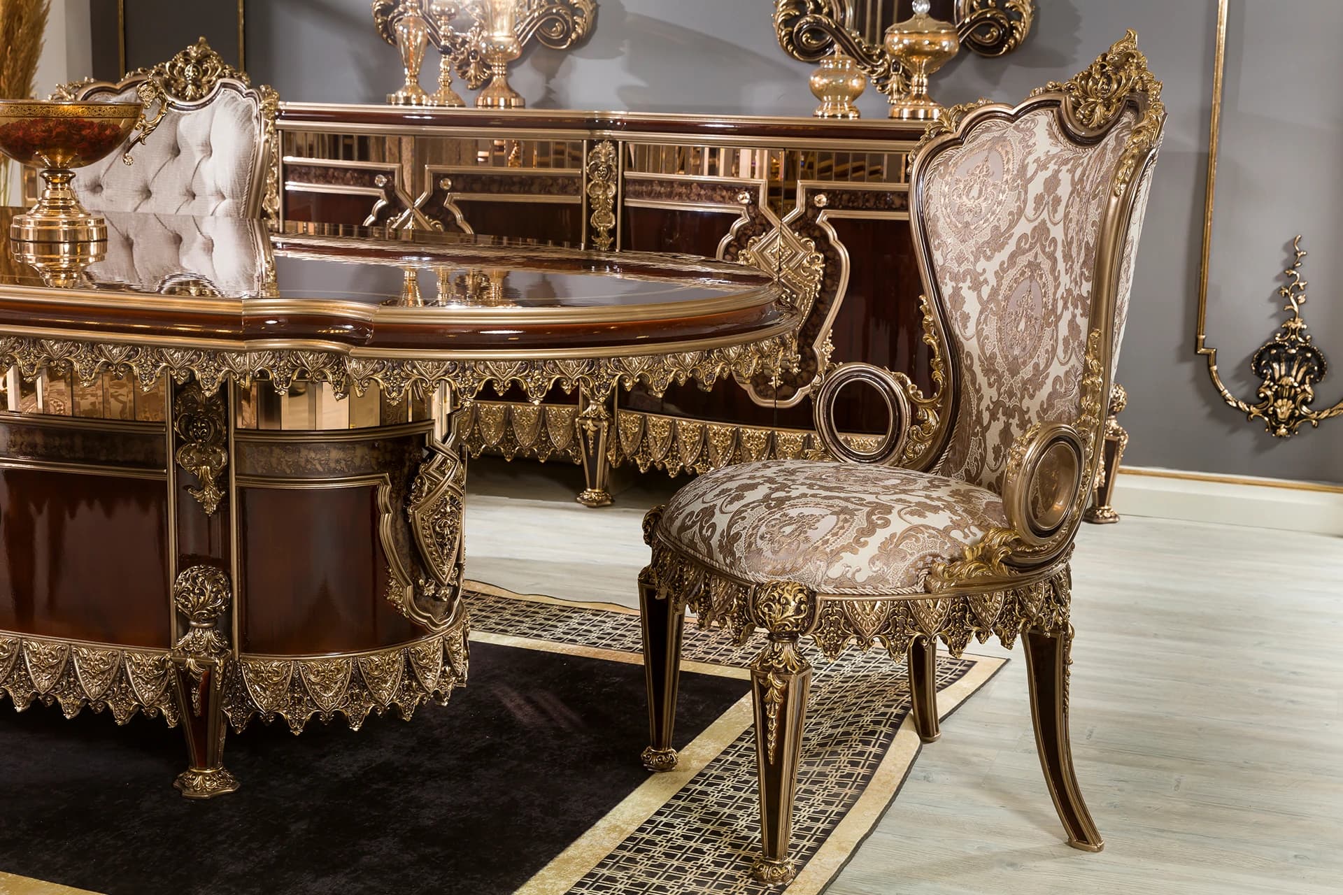 Hunkar Walnut Dining Room 4
