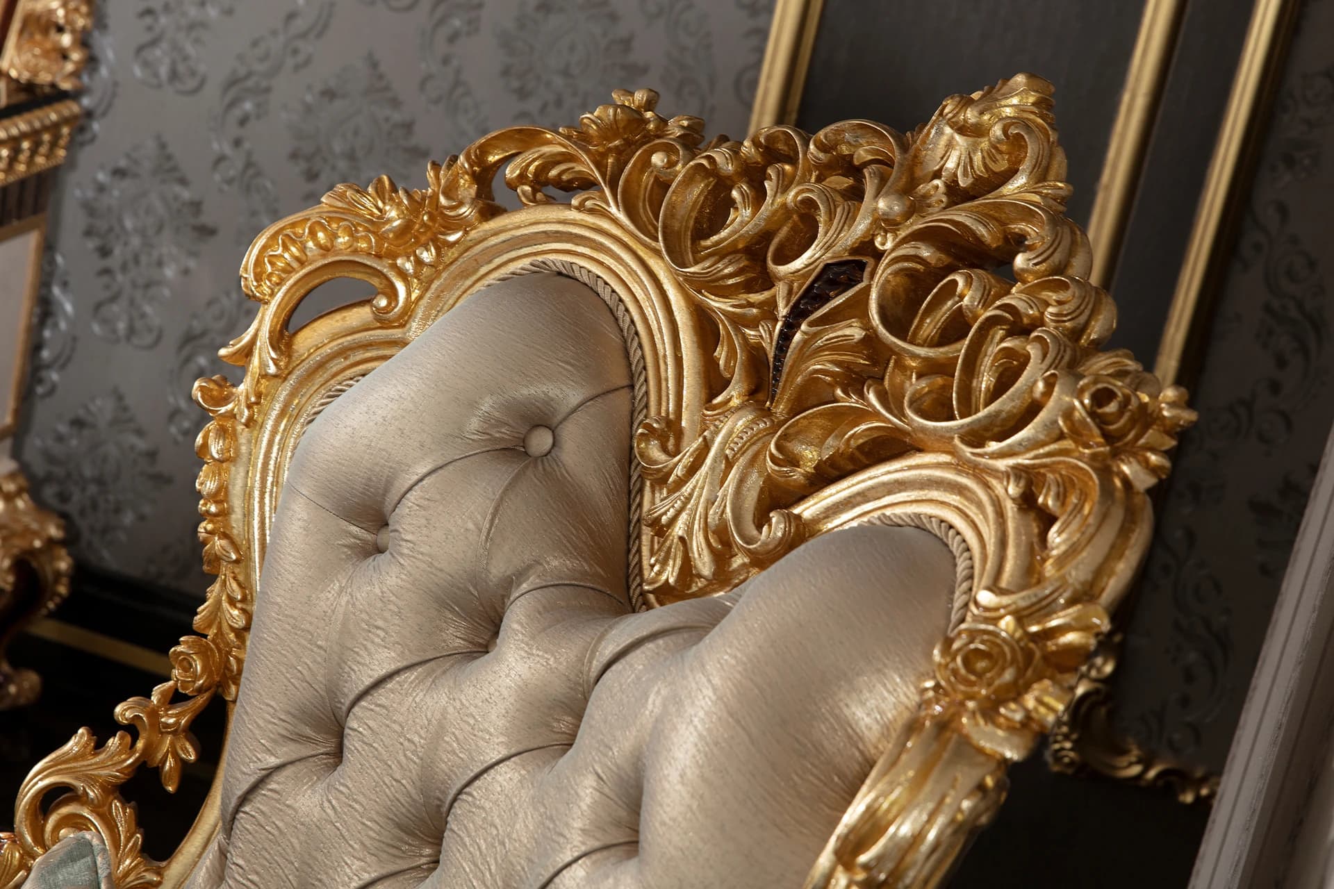 Payitaht Walnut Sofa Set 14