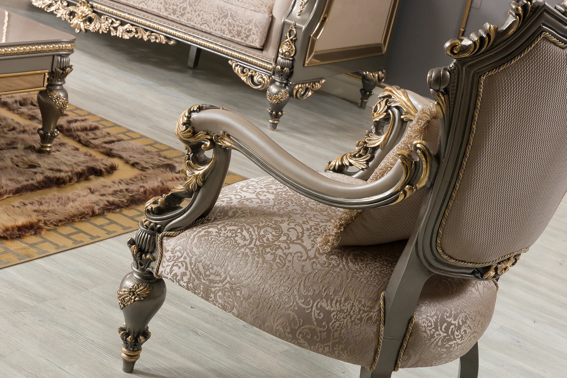 Hisar Mink Sofa Set 13
