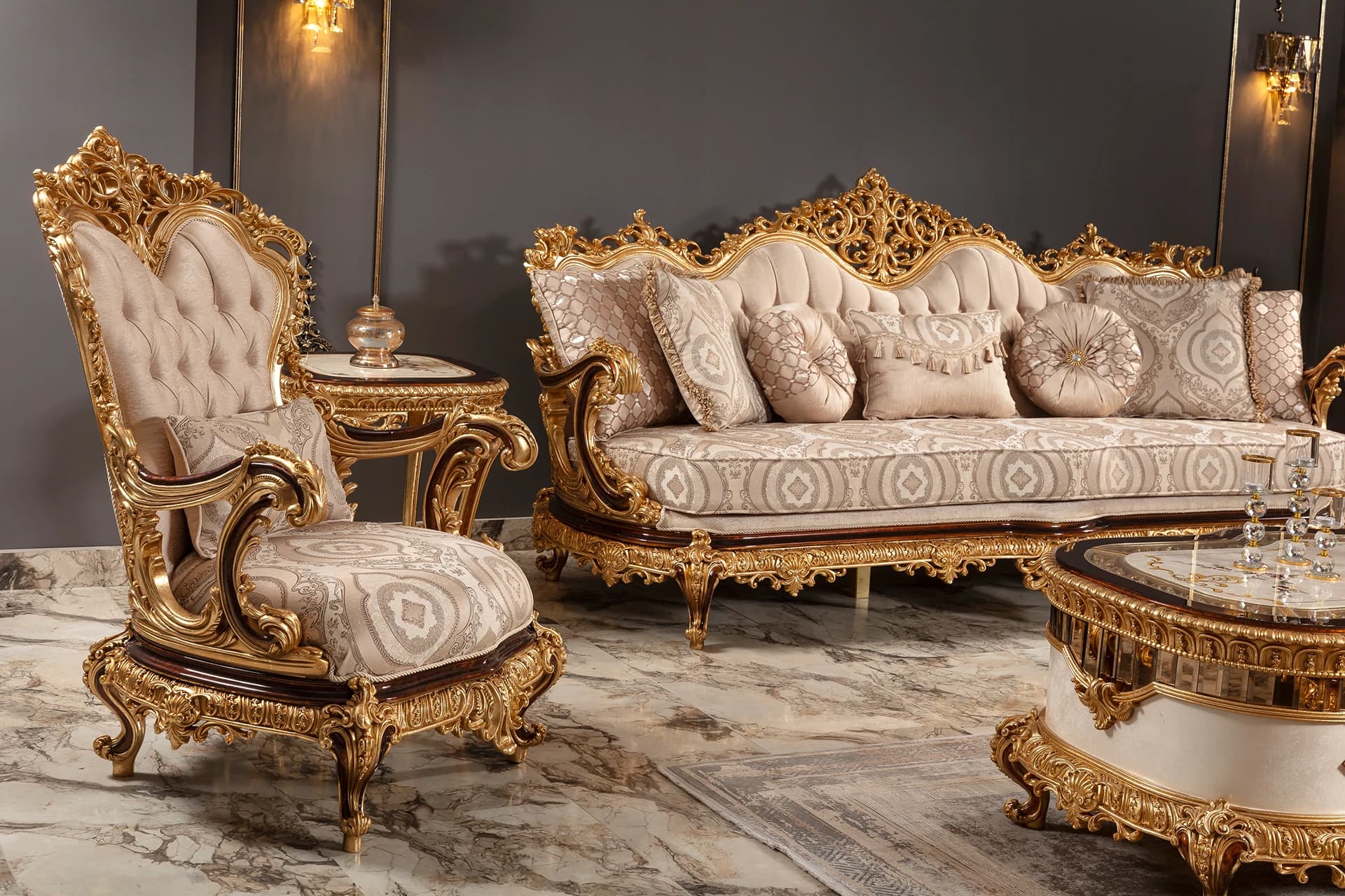 Payitaht Sofa Set 12