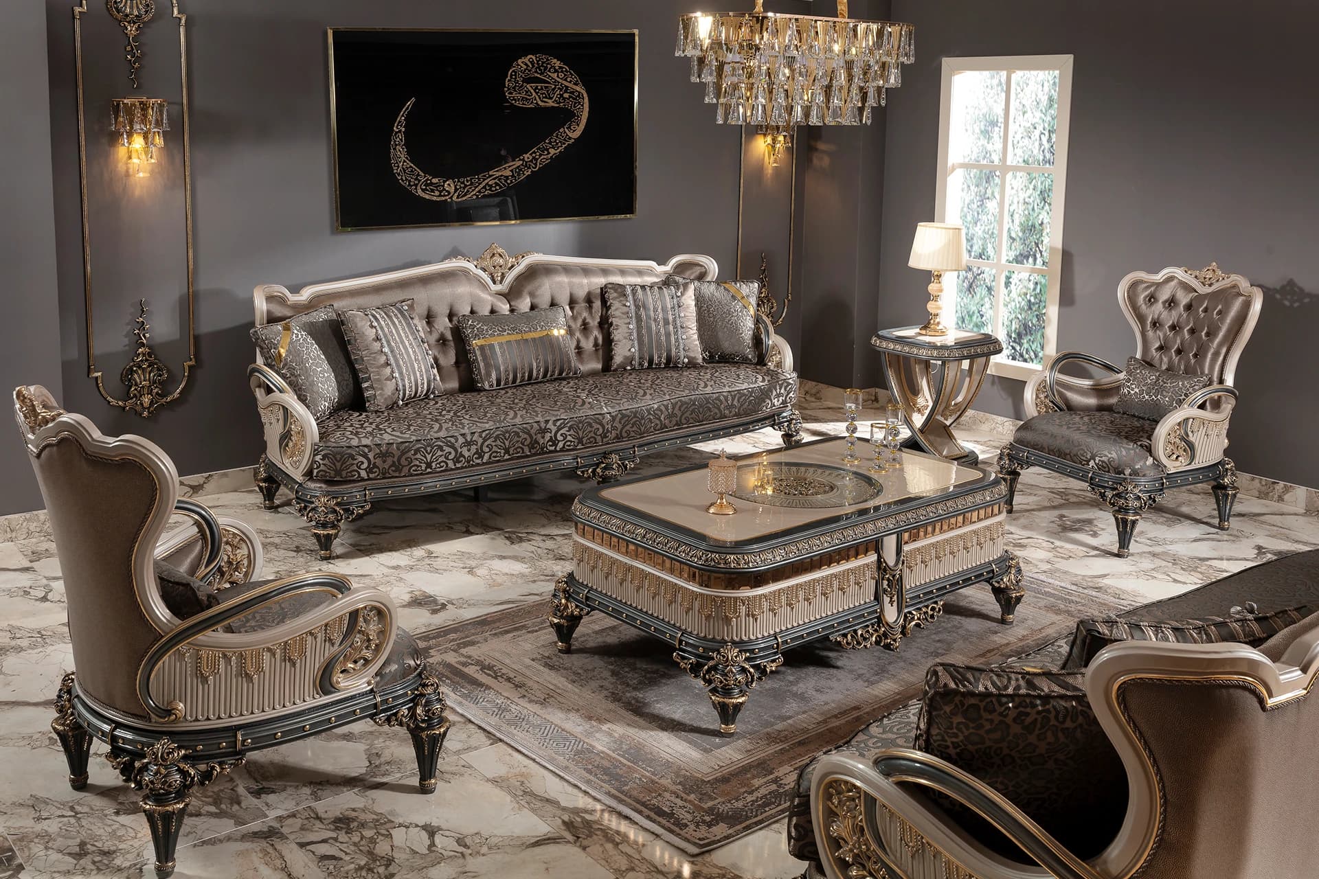 Pasa Mink Sofa Set 1